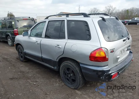 2003 Hyundai Santa Fe Gls/Lx из США, поврежденный, VIN KM8SC13E23U527916